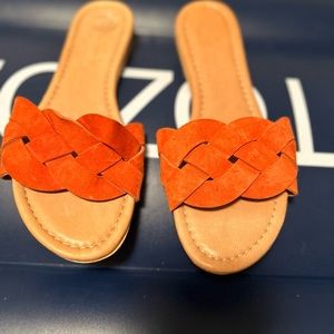 New orange flats 6.5